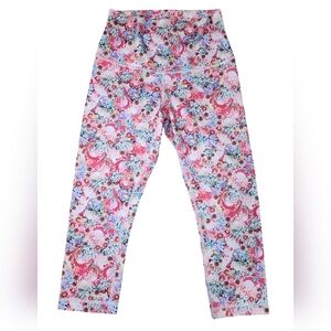 Lululemon Wunder Under Flowabunga Cropped Leggings